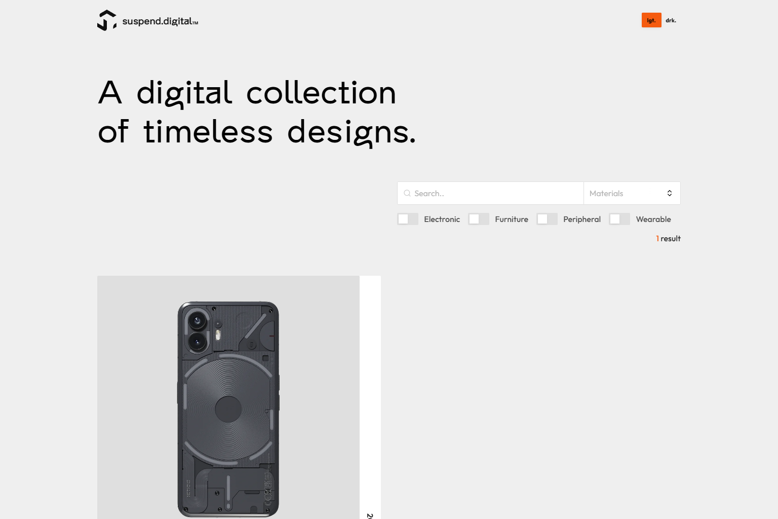 Digital art gallery